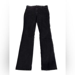 NYDJ Black Marilyn Straight Leg Jeans LiftxTuck Technology High Rise Size 14